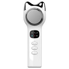 Warming and Cooling Firming Device, Light Face Tool with Vibration, Electric Skin Care Kit, Facial Massager with 46-70℉ Cold, 100-117℉ Hot