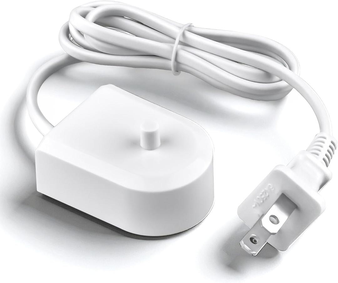 Replacement Charger Base for Philips Sonicare Toothbrush Compatible with 6100 4100 5100 5300 6500 9000 Series, Electric Toothbrush Charger for Philips Sonicare Toothbrush Waterproof Travel Cord