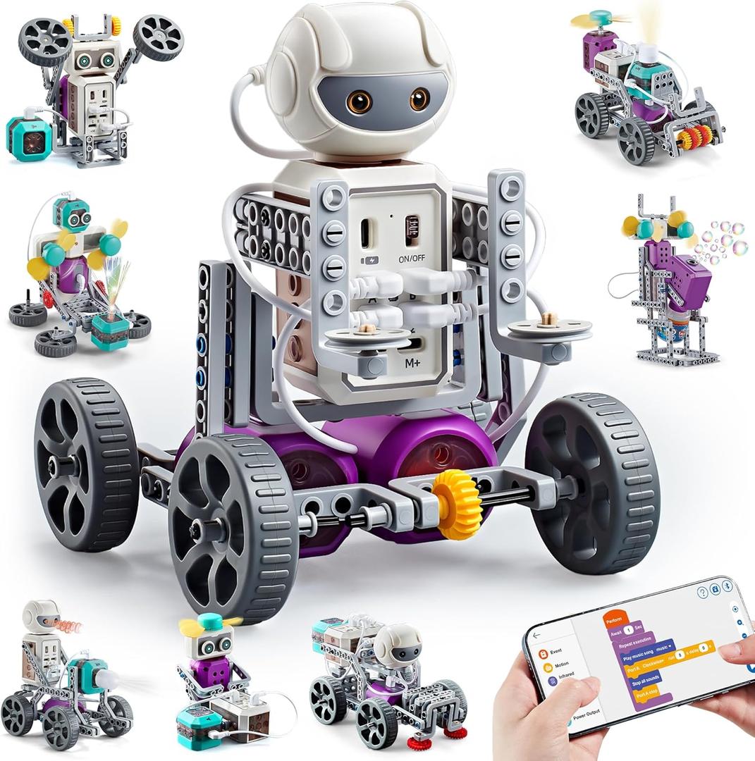 24-IN-1 STEM Circuit Science Experiments Robotics Kits Toys for Kids Ages 8-12 9-12, 10 11 12 Year Old Boys Gifts Toys, STEM Kit Toy for 10 11 12 Year Old Boys Gift, Gifts for Teen Boys Girls