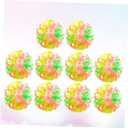 Toyvian Multicolored Kids Suction Cup Balls 2.36 Inch Sticky Sucker Toys for Birthday Parties Classroom Rewards and Stress Relief Fun