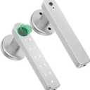 Fingerprint Door Lock, Biometric Lock with Keypad, Silver, Suitable for Home, Apartment, Office, Bedroom