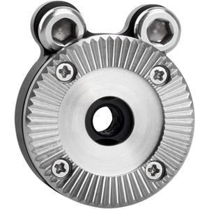 NICEYRIG Rosette Mount Adapter (M6 Thread Diameter 31.8mm) Applicable for DSLR Camera Cage, Handle, Wooden Handgrip, Rig