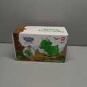 iPlay, iLearn Bouncy Pals Dinosaur Hopper Toy 2 Year Old Boy, Toddler Plush Bounce Animals, Ride on Bouncing Triceratops for Kids, Outdoor Hopping Horse Bouncer, Cool Birthday Gifts 3 4 5 6 Yr Girls