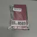 Undated Weekly Planner Notebook Pocket Organizer Appointment Book Journal Notebook A6 Week Plan Notepad (Red with cover)