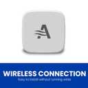 AprilAire Z10IDT Wireless Indoor Temperature and Humidity Sensor, Compatible with S86WMUPR Wi-Fi Programmable Thermostat, Gray (Pack of 1)