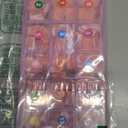 NOVO OVO Short Sharp Square White French Tip Nail Tips Press on BABY PINK, Need Builder Gel Top Coat Nail Glue, Soft Gel Fake Nail Extension, Full Cover False Nails for Salon DIY x 15 Sizes 240 pcs