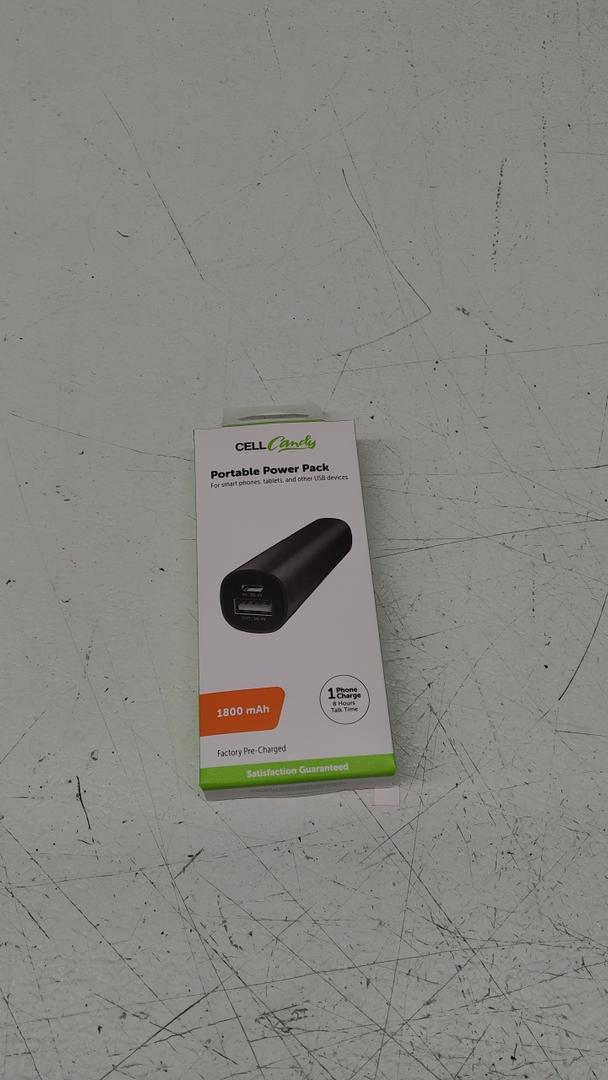 CELLCandy 1800 mAh Portable Power Pack - Black