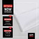 GOT Sports Lightweight Neck Gaiter for Men Women - Breathable Face Cover Sun Protection, Fishing, Hiking, Running & Cycling (White)