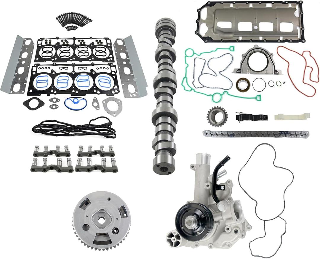 Valve Tappet Cam Gaskets Engine Rebuild Kit Replacement for 2006-2015 Dodge Durango, Ram 1500, Chrysler Aspen MDS Camshaft lifters 5.7L Hemi V8