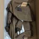 Wildroad Waxed Canvas Duffle Bag - 60L Waterproof Genuine Leather Weekender Overnight Travel Hand Bag (Vintage Dark Brown)
