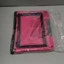 SEYMAC Case for iPad (A16) 11th/10th Generation 2025/2022 (11/10.9), Sturdy Heavy Duty Full-Body Shockproof Protective Case with Screen Protector, Rotating Stand, Hand/Shoulder Strap, Pink