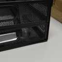 Desk Drawer Organizer Metal Mesh Storage Baskets Organizer for Desktop