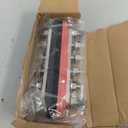 DaierTek 300A Bus Bar 12V Marine 12V Power Distribution Block with Cover 6 x 3/8" (M10) Terminal Studs Max 300V AC 48V DC Positive & Ground Busbar for Automotive Car Boat