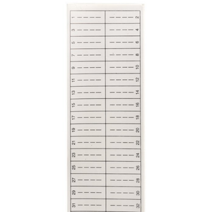 Load Center Qo-Plus HOM Directory Label 1/31 LSDL Neutral Assembly Insulated Groundable