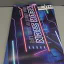 Welcome To The Rodeo Neon Sign Cowboy Neon Light For Wall Decor Dimmable LED Signs Welcome To The Rodeo Light Up Signs Living Room Man Cave Bar Recreation Room Decoration, Cowboy Gift for Men, Women