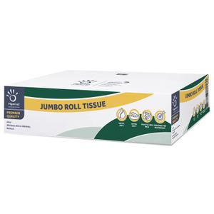 Papernet Jumbo Roll Toilet Tissue | Compatible with Universal Dispenser | 8 Rolls 2 ply 700 x 3.4