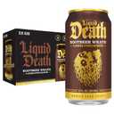 Liquid Death, Rootbeer Wrath, Root Beer-Flavored Sparkling Water, 12-Pack (12oz Cans), Low Calorie & No Artificial Sweeteners