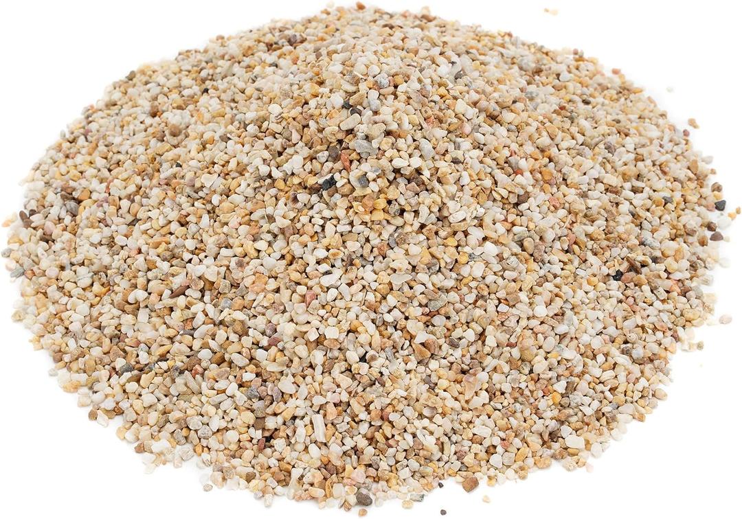 Stanbroil Silica Sand for Fire Pit Fireplace and Base Layer Decoration - 10-Pound Heatproof and Fire Proof Fire Sand for Use Under Gas Logs, Lava Rock or Fire Glass (0.08"-0.16")