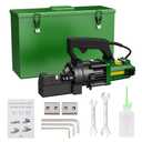 Anbull 1250W Electric Hydraulic Rebar Cutter, Cutting up to 3/4 Inch 4-20mm #6 Rebar, with Replaceable Jaw Blades, Cutting Speed 3-3.5S (1250W RC-20)