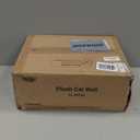 5-in-1 Cat Wall Shelves, Solid Wood & Velvet & Sisal Scratcher, 44lbs Max Load, Wall Mounted Cat Furniture for Climbers, Cat Climbing Wall System, Fits Drywall & Solid Walls - Dark Gray