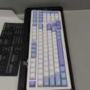 AULA F99 Wireless Mechanical Keyboard,Tri-Mode BT5.0/2.4GHz/USB-C Hot Swappable Custom Keyboard,Pre-lubed Linear Switches,Gasket Structure,RGB Backlit Gaming Keyboard for PC/Tablet/Xbox/PS4/PS5 (Blue&Purple&White)