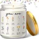 Frienda Christian Prayer Candle Religious Candle Gift Lavender Scented Inspirational Christian Gift for Women Sister Teacher Church Coworker