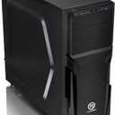 Thermaltake Versa H21 SPCC ATX Mid Tower Computer Chassis CA-1B2-00M1NN-00,Black