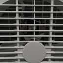 Comfort Zone Window Fan for Bedroom, 9 inch 3 Speed Dual Fans with Auto-Locking Expanders, Window Exhaust Fan, Removeable Bug Screen, White