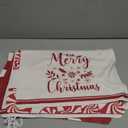 Breling 6 Pcs Christmas Kitchen Towels Red White Candy Tea Dishtowel 23.62 x 15.75 Inch Decorative Peppermint Candy Cane Hand Towel for Holiday Winter Home Kitchen Bathroom Decor Housewarming Gift