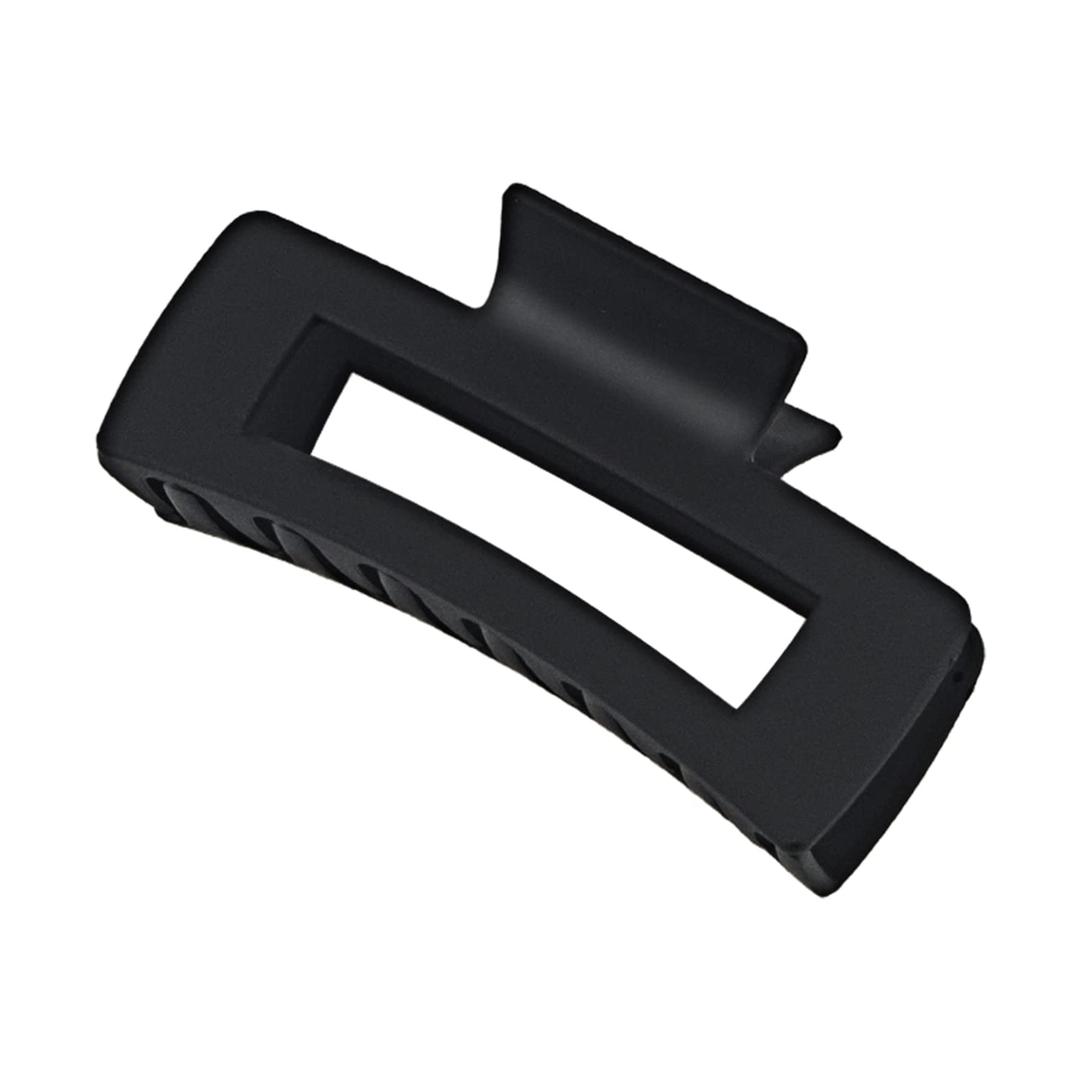 MAORULU Large Hair Claw Clips for Thick Hair, Banana Style Strong Hold Hair Clips for Women and Girls, All Hair Types (Black, 1 Pack)