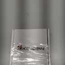 KINDEN Air Tube Earbuds Headphone Binaural Earphones with Microphone Noise Cancelling for Phone,Pad,Pod,HTC,Sony,Mp3 Players (Blue)