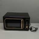 FRIGIDAIRE EMW788RETRO 0.7 cu. ft. Retro Microwave, Black-Gold