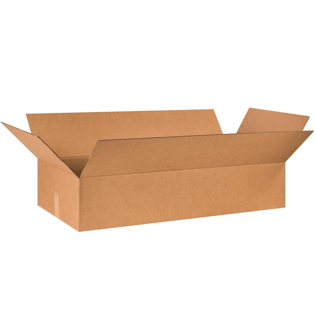 BOX USA 40x18x8 Corrugated Boxes, Large, 40L x 18W x 8H, Pack of 10 | Shipping, Packaging, Moving, Storage Box for Home or Business, Strong Wholesale Bulk Boxes