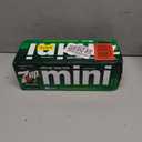 7UP Zero Sugar Lime Lemon Soda, 7.5 Fl Oz Mini Cans, 10 Pack, Best By 11/01/2026