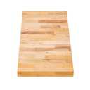 DuraSteel Solid Wood Table Top - 30 x 12 Butcher Block Countertop - Natural Maple Slab Wood Cutting Board for Kitchen Workbench Desk Top, Large Charcuterie Boards Counter Round Chopping Wooden Bamboo