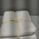 Linen Feel Off White Duvet Cover California King Size 104'' W x 98'' L, Percale 100% Washed Cotton Duvet Cover with Zipper Closure Plus 2 Pillowcases, Oeko TEX Standard 100 Certificated