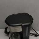 Gourmia Coffee Maker  5 Cup, One-Touch Brew, Pause & Serve, Automatic Keep Warm, Stainless Steel Accents, Black