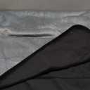 Waterproof Blanket for Bed Couch Sofa, Reversible & Reusable Cat, Dog Blanket Waterproof Washable, Small Water Resistant Blankets, Leakproof (40"x60", Black/Light Grew)