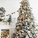 24Pcs Khaki Velvet Christmas Tree Bows Ornaments Vintage Velvet Ribbon Bows for Tree Garland Wreath Indoor Outdoor Christmas Decor Xmas Decorations 3/8" Wide, 5 * 7 inch