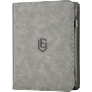 1024 Pocket Card Binder,16 Pocket Trading Card Binder，Side Loading Collectible Card Albums for MTG, for TCG Football, Sports, Game Cards Grey