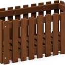 Furinno FG18453 Tioman Hardwood Patio Furniture Outdoor Slat Style Flower Planter Box, Natural