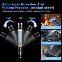 Retractable Car Charger 4 in 1, Car Charger USB C Fast Charge 84W Cigarette Lighter USB Charger, Travel Essentials Car Accessories Gifts for Men Women for iPhone 17 16 15 14 13 12 Pro Max, Samsung