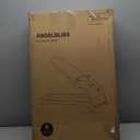 ANGELBLISS Baby Bouncer, Portable Bouncer Seat for Babies, Infants Bouncy Seat with Fabric, Natural Vibrations (Apricot)