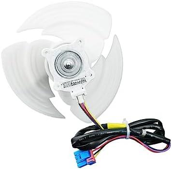 ULXIOM Refrigerator Condenser Fan Motor Assembly Fits for LG, Replaces EAU63103301 EAU63103302 AP6235485 4509126