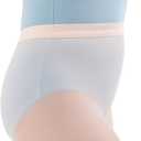 Capezio Little Girls' Hold & Stretch Footed Tight (Small, Ballet Pink)
