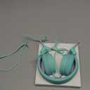 ELECDER i37 Kids Headphones Children Girls Boys Teens Foldable Adjustable On Ear Headphones 3.5mm Jack Compatible Cellphones Computer MP3/4 Kindle School Tablet Green/Purple