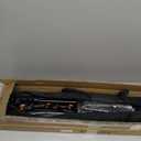 EMART Backdrop Stand 10x10ft(WxH) Photo Studio Adjustable Background Stand Support kit with 2 Crossbars, 8 Clamps, 2 Sandbags and Carry Bag for Parties, Events Decoration, Wedding, Photography (Black)