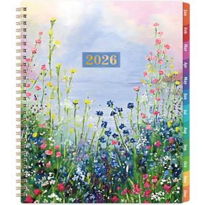 2026 Planner - 2026 Planner Weekly and Monthly, Jan. 2026 - Dec. 2026, 9.7" x 11" with Tabs, Thick Paper, Strong Twin-Wire Binding, Calendar Planners 2026