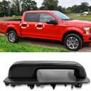 Moonlinks 1PCS Compatible with Ford F150 Door Handle Exterior,2015-2020 F150 Front/Rear Passenger Right Side Door Handle Replacement,Smooth Black(14603671/FL3Z1522404CAPTM)