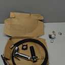 Hygie Rinse 2 Function Kitchen Sink Side Sprayer with Water Flow Restrictor Compatible with Moen Faucet Sprayer Replacement, Kitchen Faucet Sprayer Attachment with Water Hose, Chrome Finish